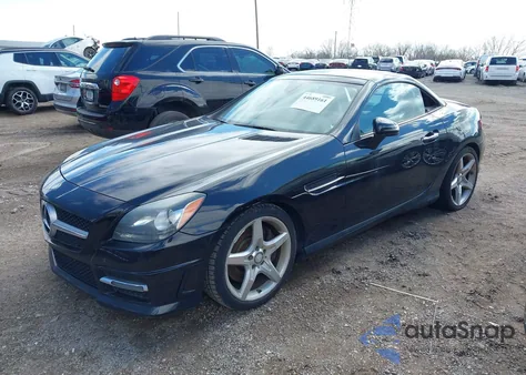 2014 Mercedes-Benz Slk 250 из США, поврежденный, VIN WDDPK4HA6EF076457
